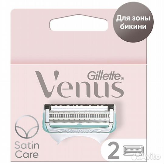 Gillette Venus Сменные кассеты Satin #391329