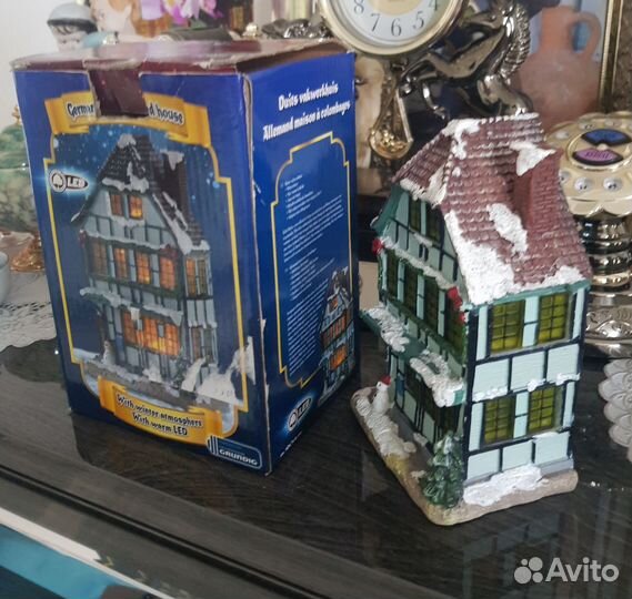 Декоративные домики м подсветкой. Германия