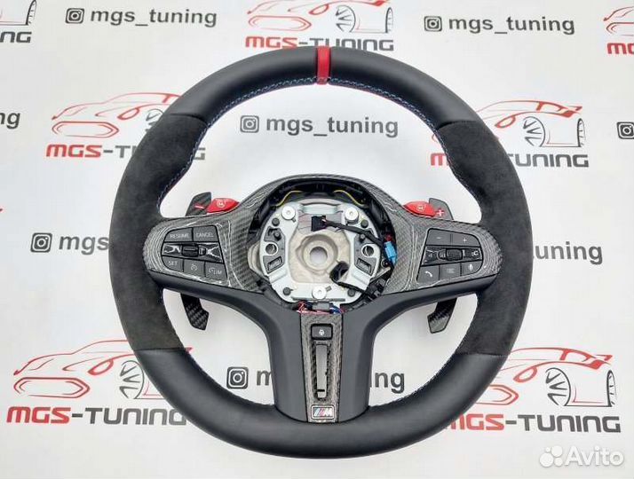 Руль M5 BMW 5 серия G30 алькантара карбон подогрев