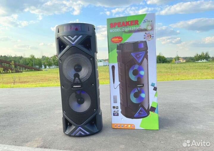 Музыкальная колонка с блютуз радио