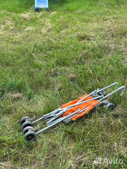 Прогулочная коляска трость бу