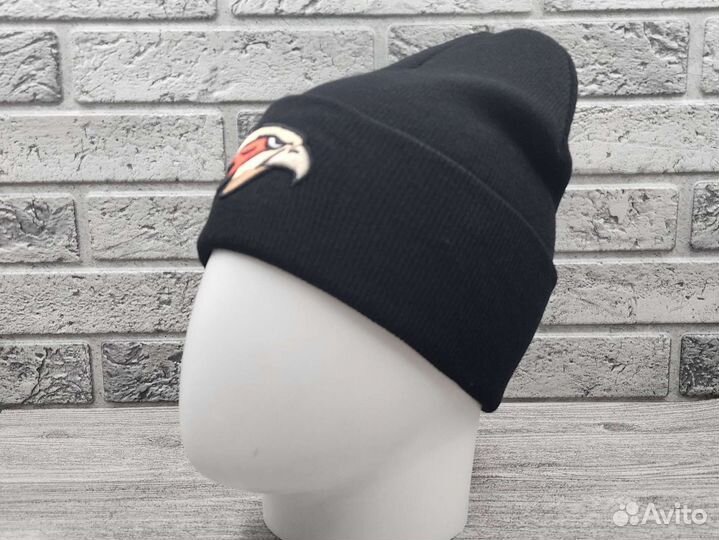 Шапка вязаная мужская KXl avangard omsk чёрная