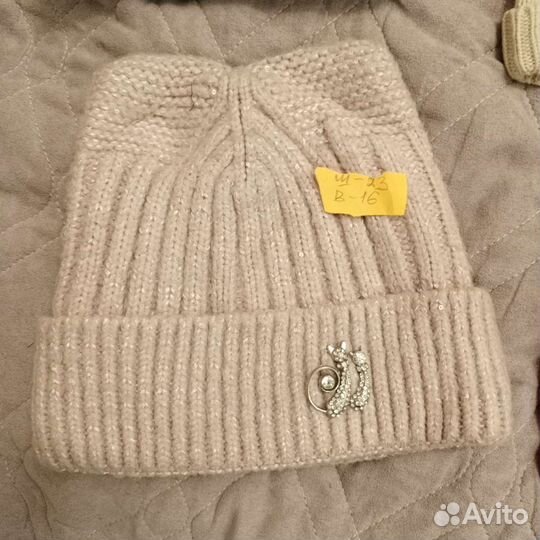 Шапка, снуд для девочки