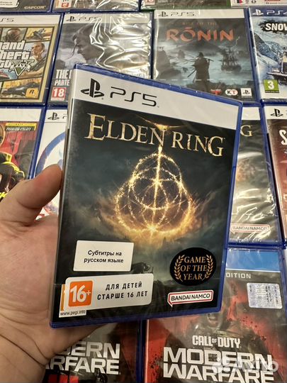 Игра PS5 Elden ring Диск Новый