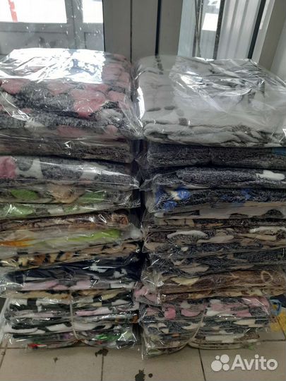 Плед флисовый новый