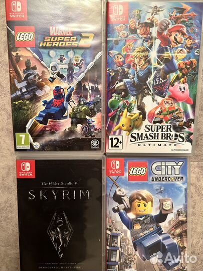 Игры для nintendo switch катриджи