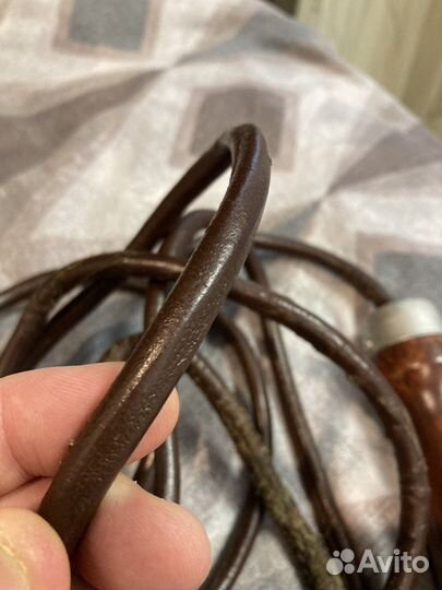 Кожанная боксерская скакалка