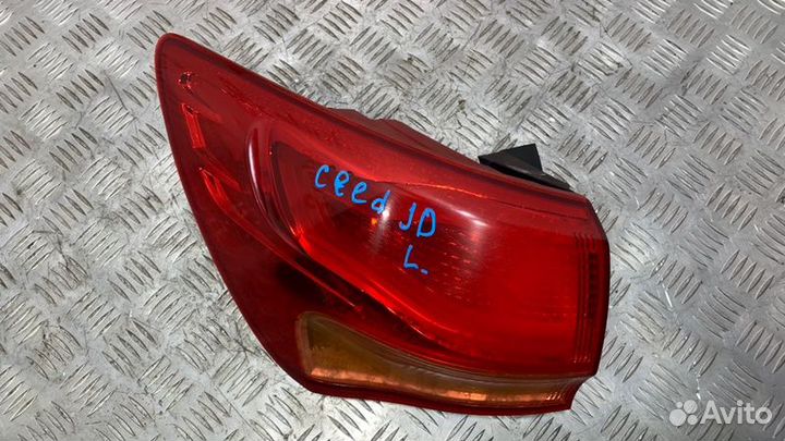 Фонарь задний левый Kia Ceed JD