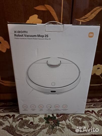 Робот пылесос xiaomi mi robot vacuum mop 2s
