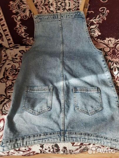 Джинсовый сарафан