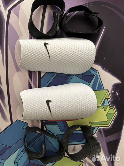 Щитки футбольные nike