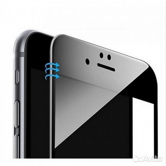 3D Защитное стекло к iPhone 6 Plus (черное) Remax