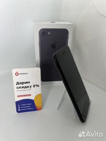 iPhone 7, 128Gb, Black, Б/У