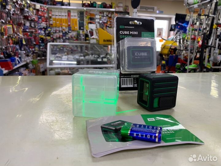 Уровень лазерный ADA Cube Mini Green Basic Edition