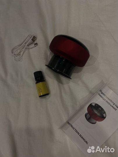 Вакуумный массажер для тела и лица