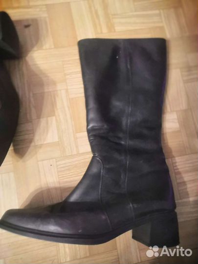 Сапоги женские зима 40 размер натуральная кожа