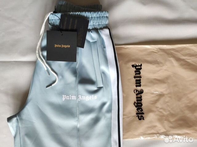 Шорты Palm Angels Палм Энджелс черные/ небесные купить в Омске | Личные ...