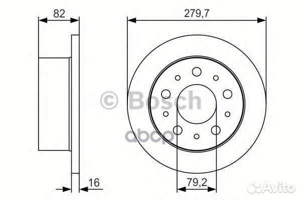0 986 479 S86 Диск тормозной citroen jumper/FIA