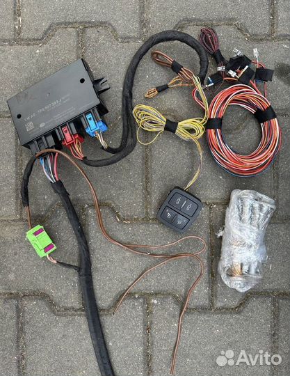 Электрический фаркоп porsche cayenne 958 7P