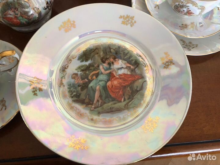 Набор столовой посуды Мадонна гдр на 6 персон