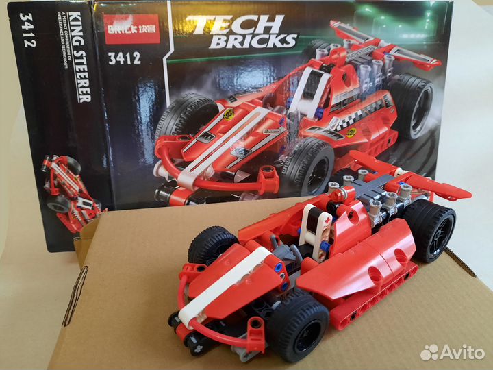 Машинка конструктор Tech Bricks