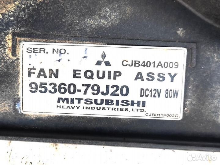 Вентилятор кондиционера (2006-2013) Suzuki SX4