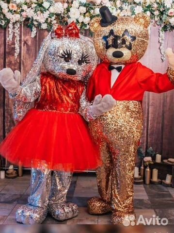 Ростовая кукла Аниматор Заяц Мишка зайчик