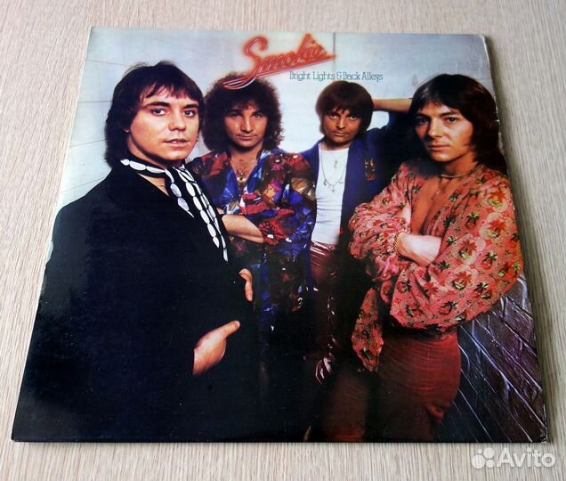 Smokie - Bright Lights And Back Alleys LP, 1977GB