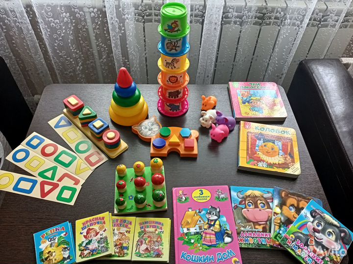 Развивающие игрушки пакетом
