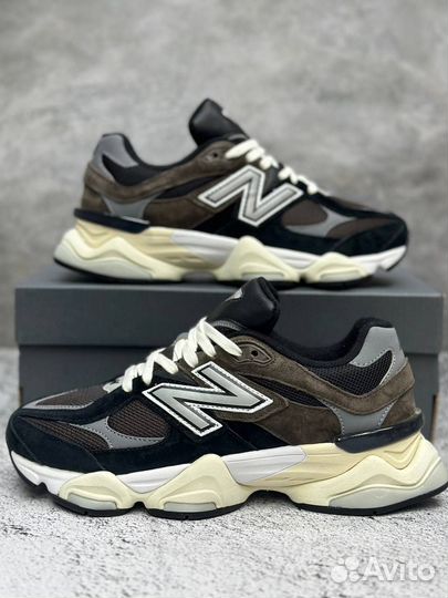 Кроссовки New Balance 9060 Brown Black (36-45)