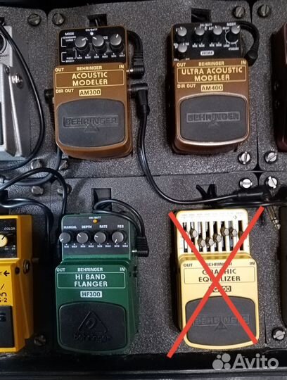 Гитарные педали эффектов