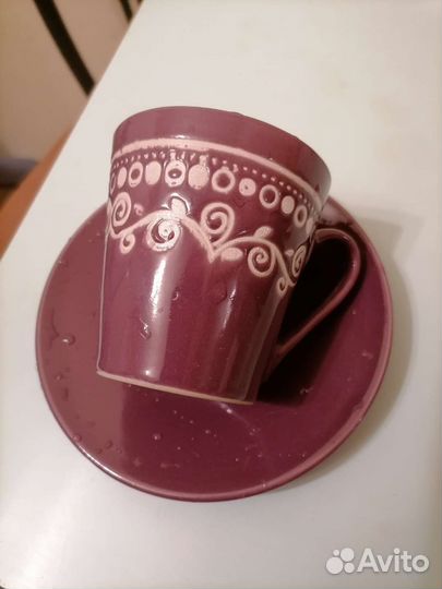 Новый набор. Чашка+блюдце