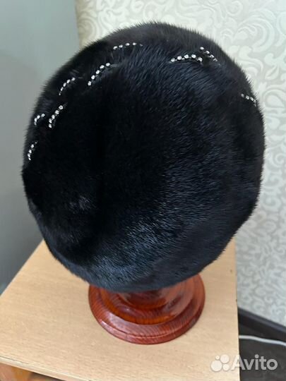 Берет норковый