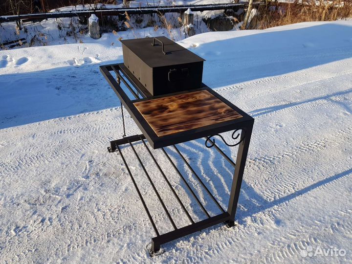 Мангал в стиле лофт