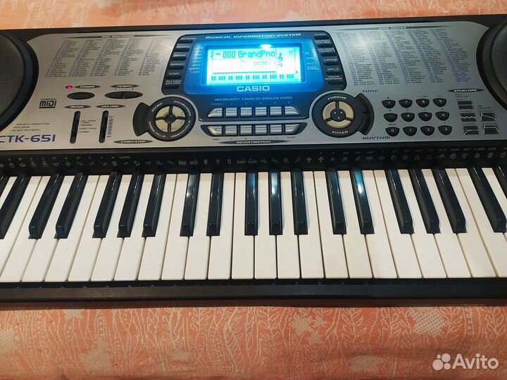 Синтезатор Casio ctk- 651