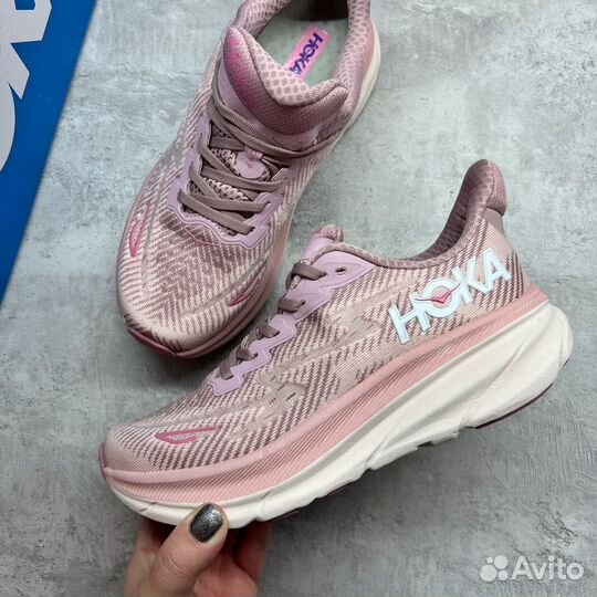 Кроссовки женские беговые hoka clifton 9 37-41