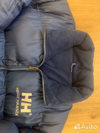 Пуховик Helly Hansen двухсторонний(едет обратно)