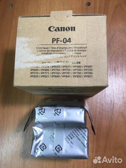 Печатающая головка canon