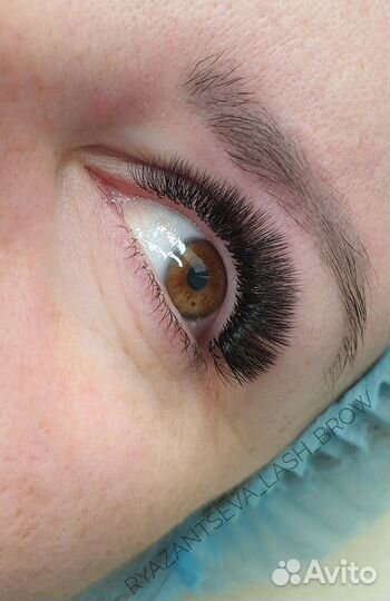 Наращивание ресниц Перманент