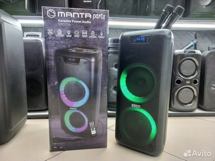 Большая блютуз колонка eden SPK5210