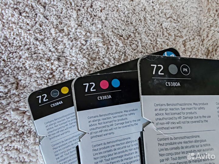 Печатающие головки для плоттера HP 72 (2025 год)