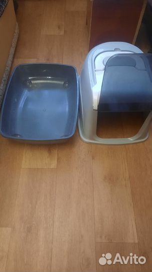 Кошачий туалет закрытый