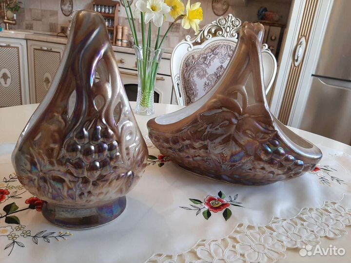 Салатник фарфор Дулево ваза для фруктов