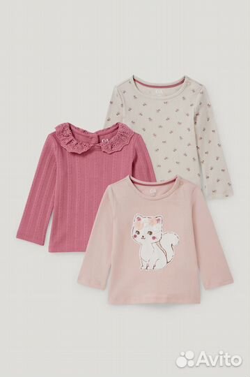 Лонгсливы для девочки