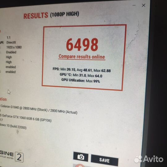 Видеокарта gtx 1060 6GB