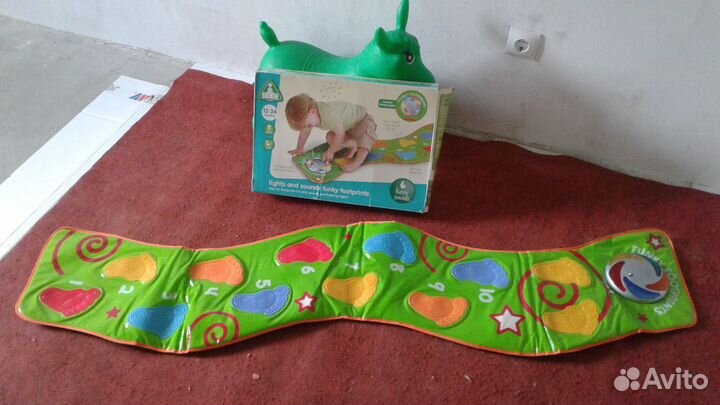 Музыкальная дорожка-коврик Funky footprints ELC