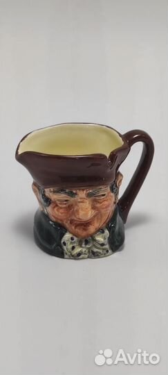 Кружка Тоби Royal Doulton высота 5,5 см. сер. XX в