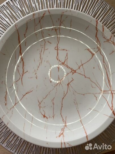Фарфоровые тарелки новые