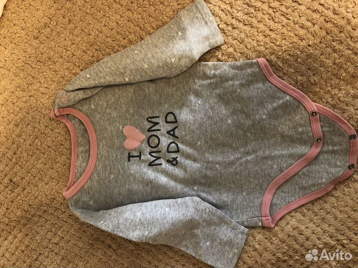 Боди для девочки 80