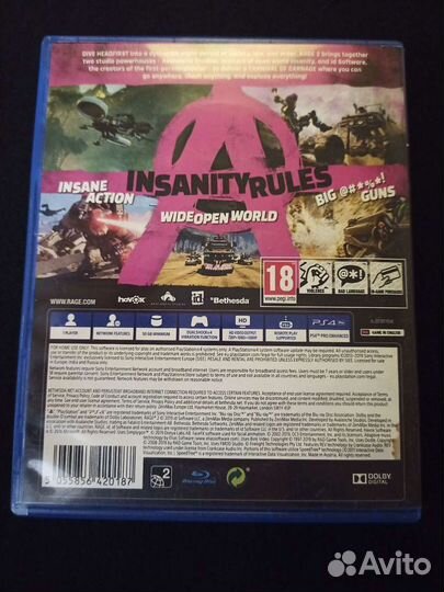 Rage2 на PS4